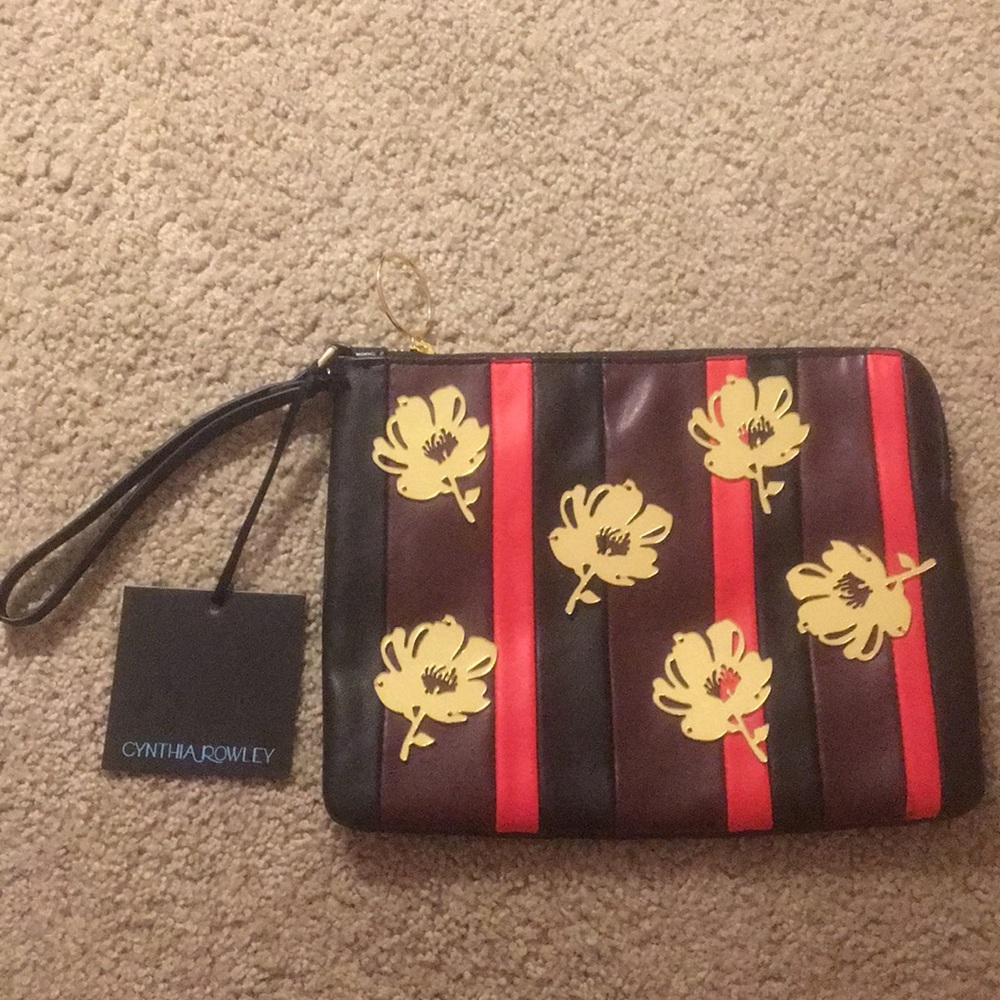 Cynthia Rowley Leona Floral Clutch